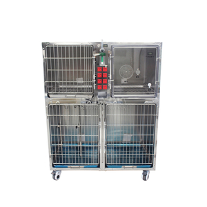 Gaiola de oxigênio em aço inoxidável modular (com soquetes de energia)
