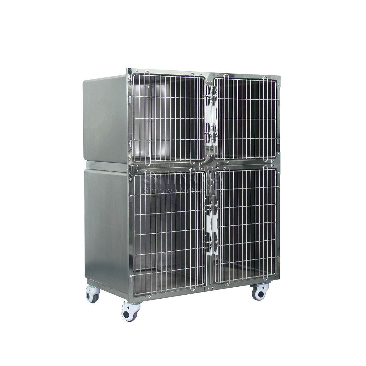 Gaiola de cachorro de estilo seco de aço inoxidável modular