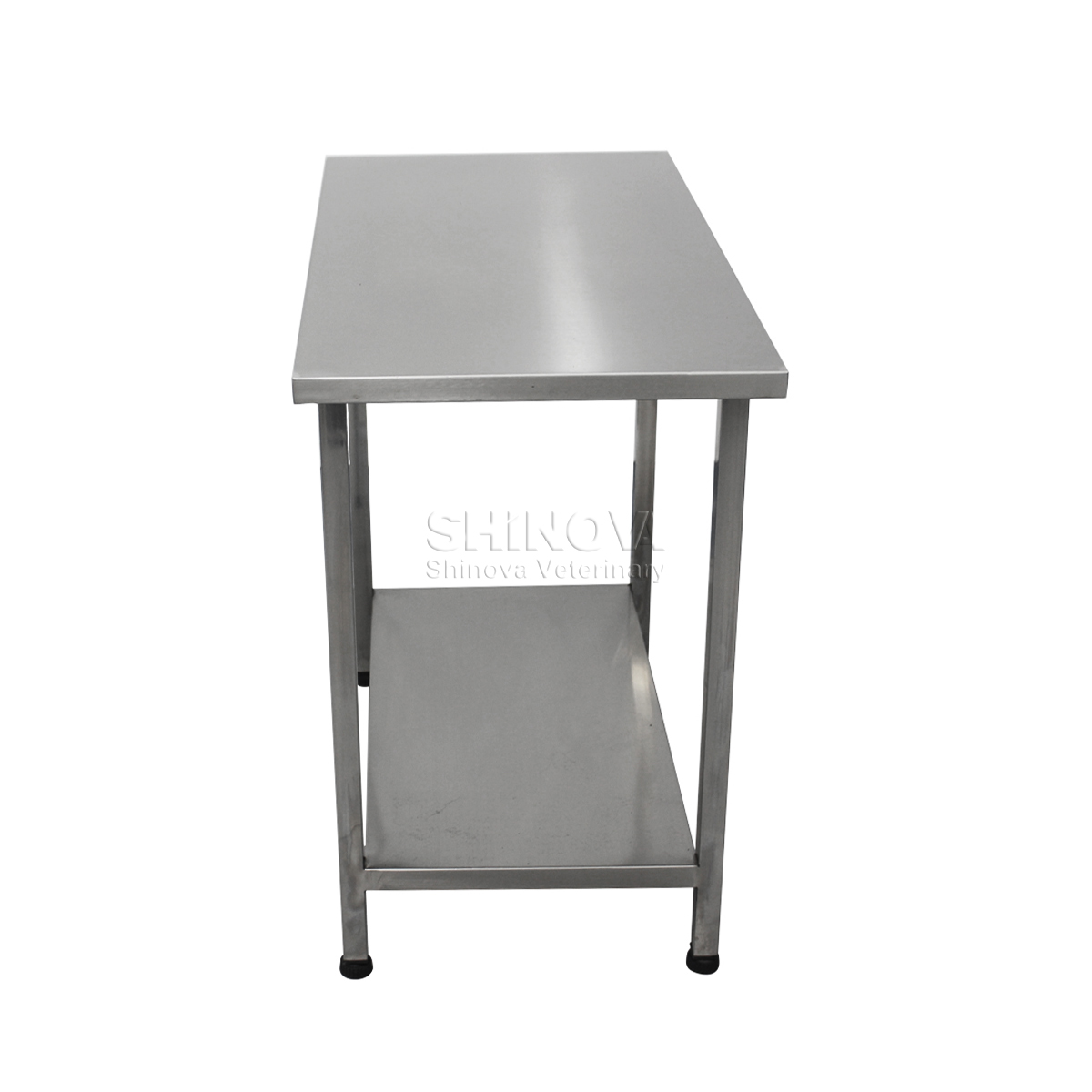 Tabela de tratamento de aço inoxidável com gaveta