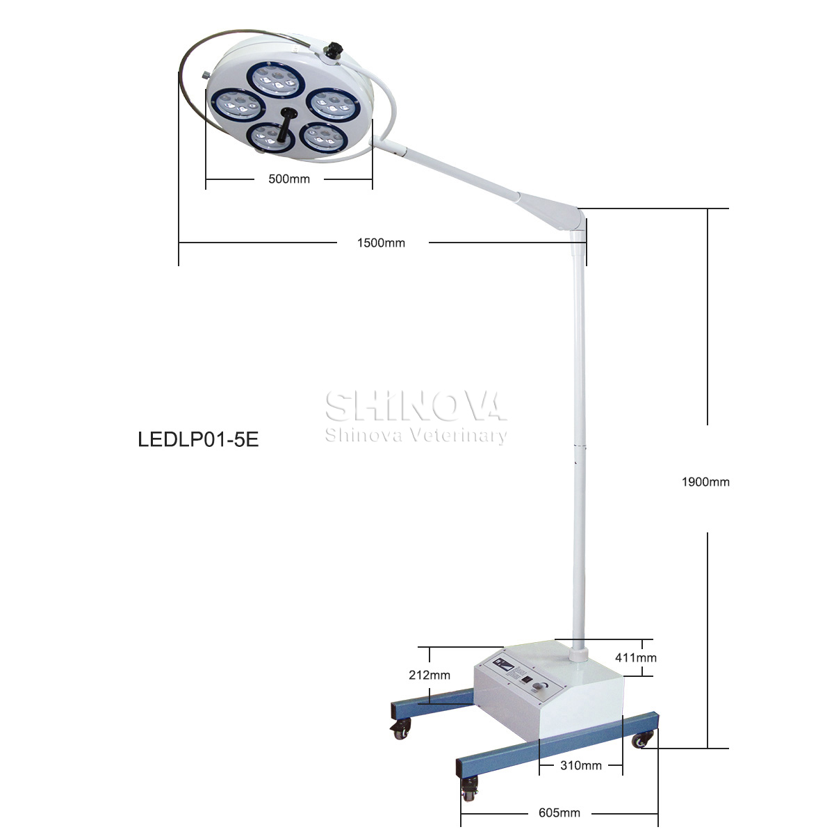 Luz LED para cirurgia com luz fria