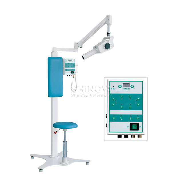 Controle de máquina de raio-X dental veterinário com microcomputador