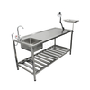 Tabela de dissecção de animais de aço inoxidável