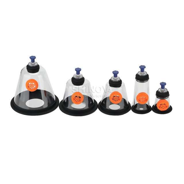 Máscara de oxigênio veterinário (5pcs/conjunto)