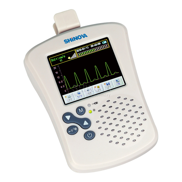 Monitor veterinário de pressão arterial Doppler