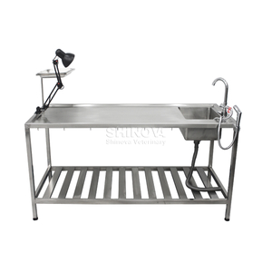 Tabela de dissecção de animais de aço inoxidável