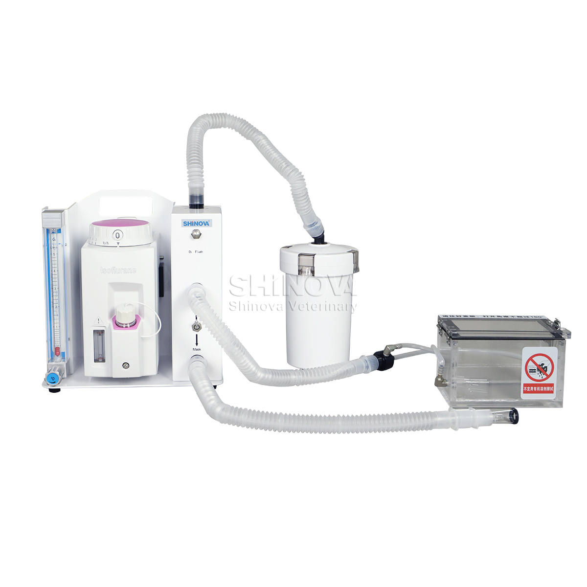 Máquina de anestesia laboratorial