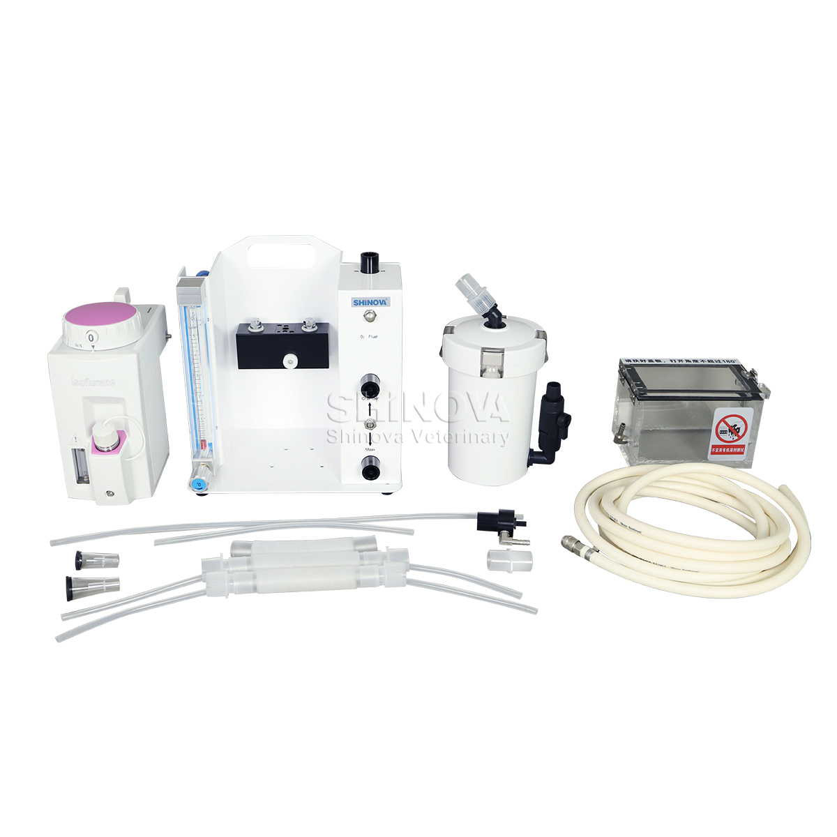 Máquina de anestesia laboratorial