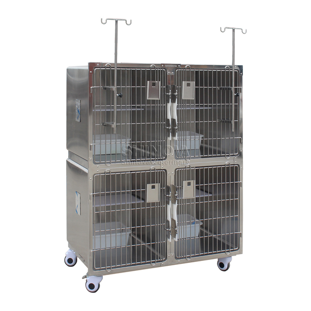 Gaiola de gato de aço inoxidável modular
